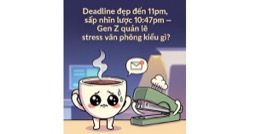 Deadline rammer kl. 23, chef skriver kl. 22:47 — Hvordan håndterer Gen Z kontorstress?